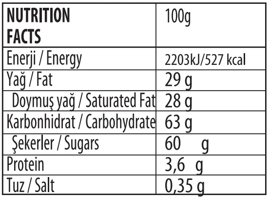 Nuss Crunchy Bar 240 Gr. (1 Poşet) - 4