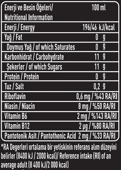 Elvan Enerji İçeceği 250 ML. 6lı Paket - 3