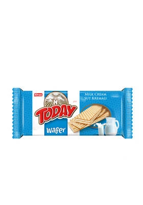 Today Gofret Sütlü 130 Gr. (1 Adet)