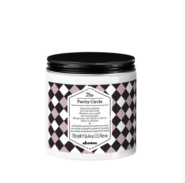 Davines The Purity Circle Arındırıcı Saç Bakım Maskesi 750 ml