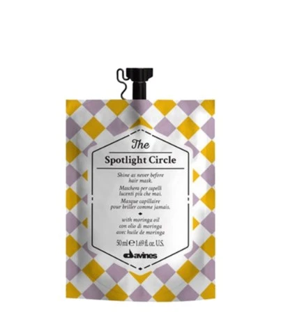Davines The Spotlight Circle Mat Saçlar için Parlaklık Kazandıran Bakım Maskesi 50 ml - 1