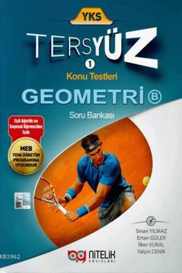 Nitelik YKS Geometri Tersyüz Konu Testleri Soru Bankası