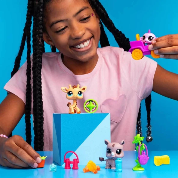 Littlest Pet Shop Minişler Safari Oyun Seti S1 - 4
