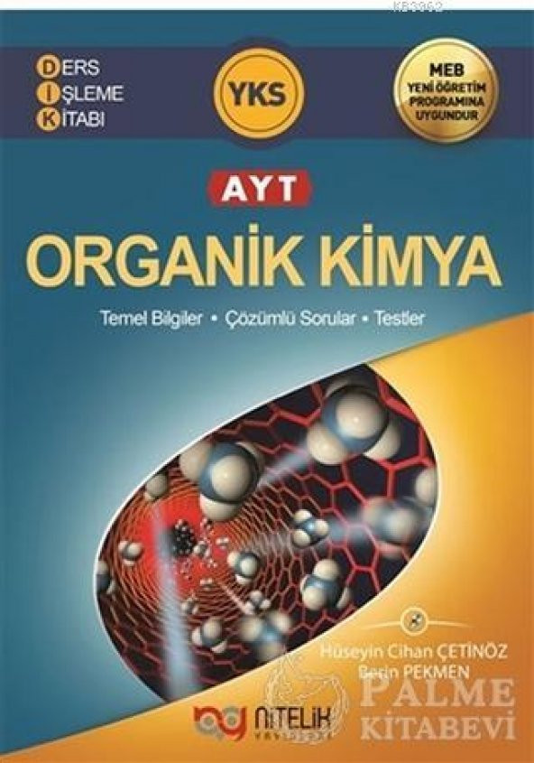 Nitelik Yks Ayt Organik Kimya Ders İşleme Kitabı *yeni*