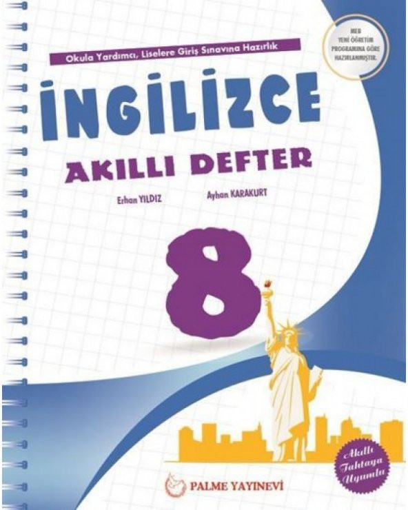 Palme 8.sınıf İngilizce Akıllı Defter