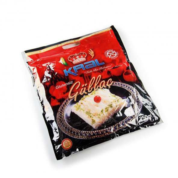 KRAL GLUTENSİZ GÜLLAÇ 250 GR