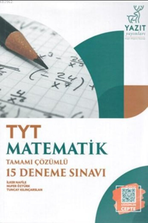 Yazıt Yks Tyt Matematik Tamamı Çözümlü 15 Deneme Sınavı