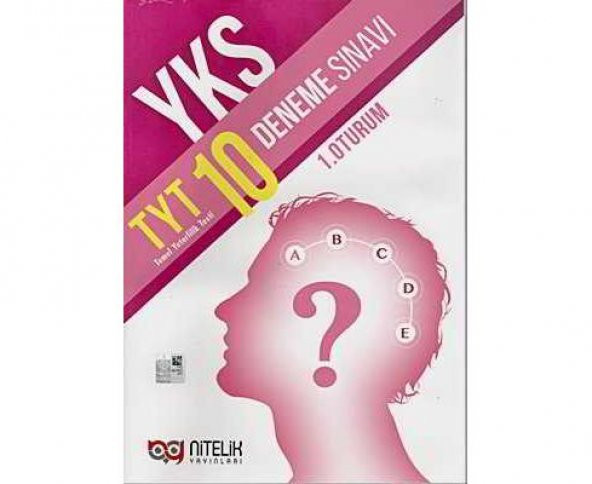 Nitelik Yks Tyt 10 Deneme Sınavı (1.oturum) *yeni*