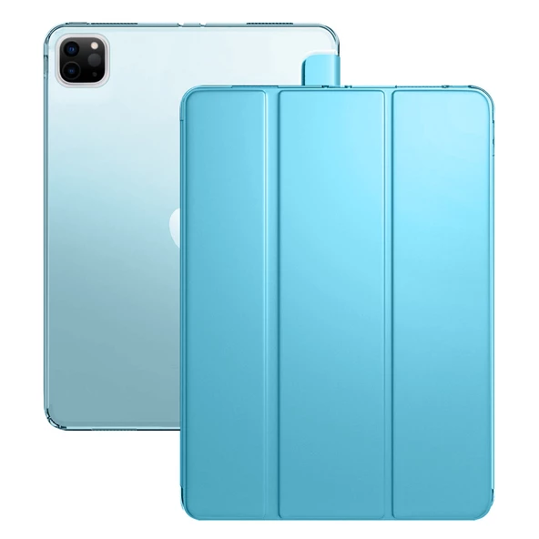 iPad Pro 11 inç (2. nesil) Standlı Smart Cover Tablet Kılıf - 4