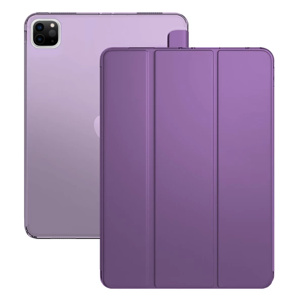 iPad Pro 11 inç (2. nesil) Standlı Smart Cover Tablet Kılıf - 3