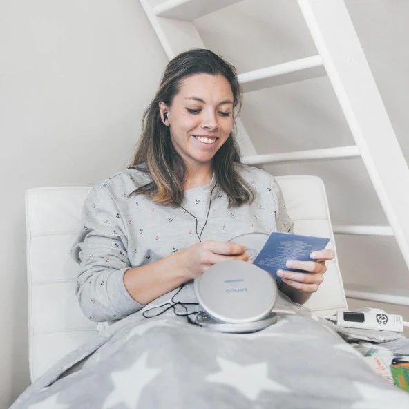 Lenco Taşınabilir CD Çalar / MP3 Çalar Discman Anti Şok Özellikli Gümüş CD-201 SI - 4