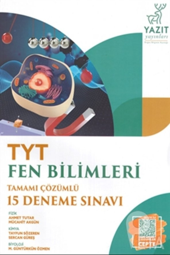 Yazıt Yks Tyt Fen Bilimleri Tamamı Çözümlü 15deneme Sınavı