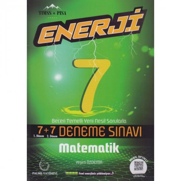 Palme 7.sınıf Enerji Matematik 7+7 Deneme Sınavı