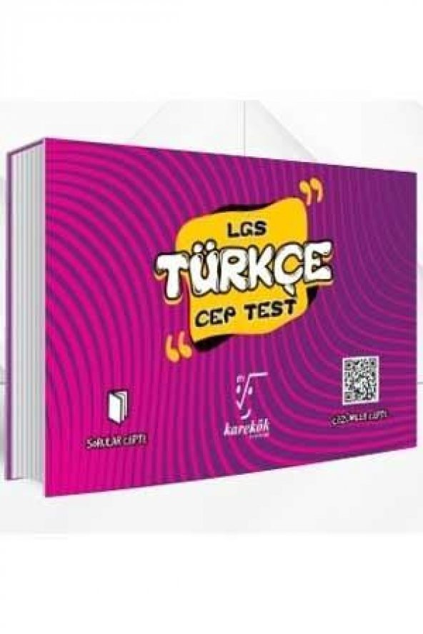 LGS TÜRKÇE CEP TEST - KAREKÖK YAYINLARI