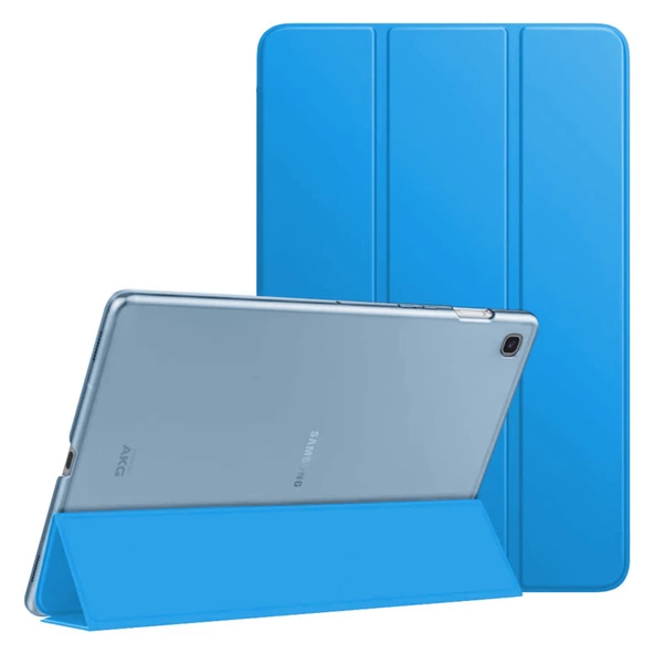 Samsung Galaxy Tab A7 T500/T505/T507 Standlı Smart Cover Tablet Kılıf - 5