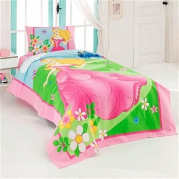 Taç Kristal Ece Tek Kişilik Nevresim Takımı Taç Kristal Nevresim