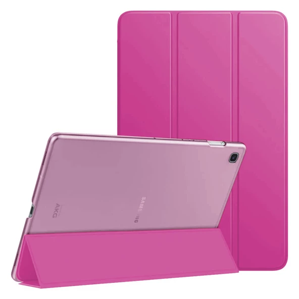 Samsung Galaxy Tab A7 T500/T505/T507 Standlı Smart Cover Tablet Kılıf - 4