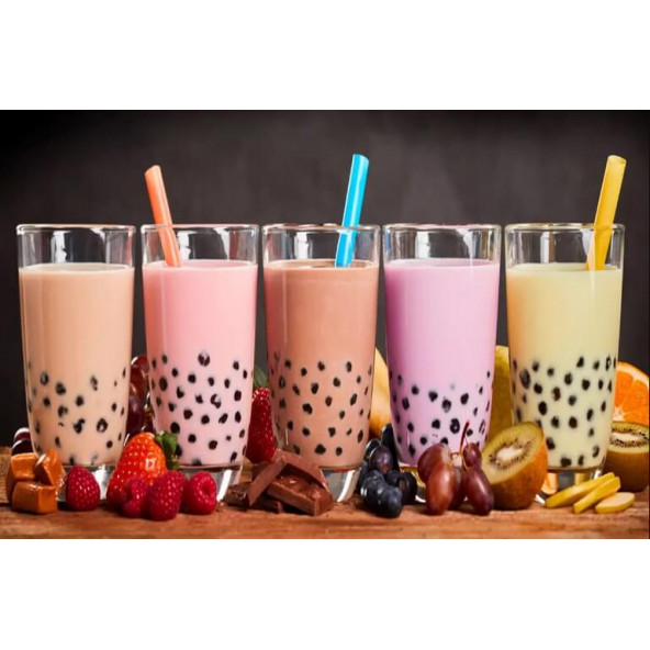 Tapyoka incileri 1 Kg.-Popping boba - inci çayı-Bubble tea -tapyoka incileri-boba - 4