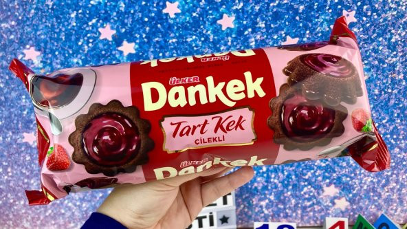 ÜLKER DANKEK TART KEK ÇİLEKLİ 180 G