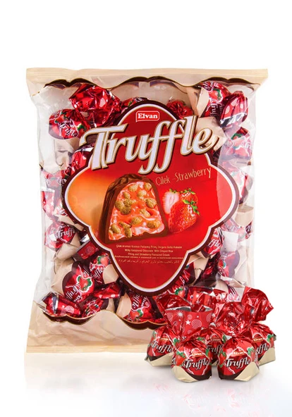 Truffle Çilekli 500 Gr. (1 Poşet)