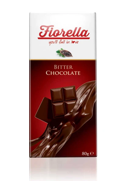 Fiorella Bitter Çikolata Tablet 80 Gr. 1 Adet ürün görseli