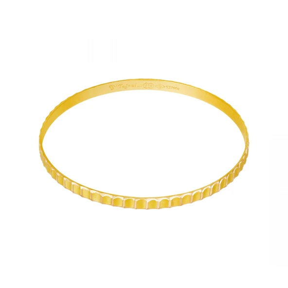 11 gr 22 Ayar İşçiliksiz Kare Kumlu Bilezik ürün görseli