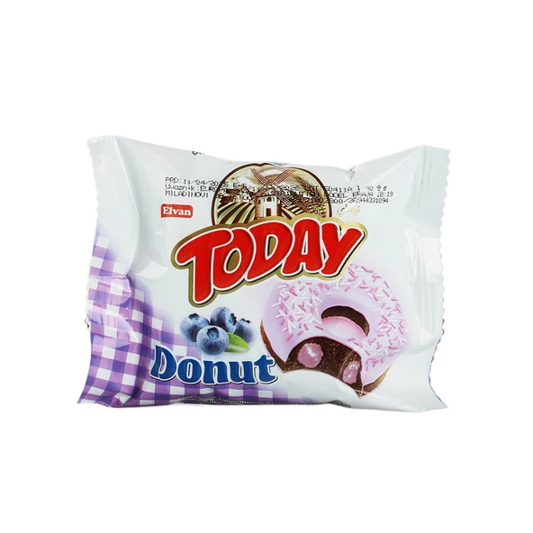 TODAY Donut Kek Yabanmersinli 35Gr. 24 Adet (1 Kutu) - 2