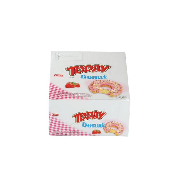 Today Donut Kek Çilekli 35 Gr. 24 Adet (1 Kutu) - 5