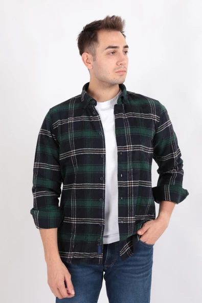 CAZADOR ERKEK 2061 ODUNCU GÖMLEK 24KCEED02061 - 9