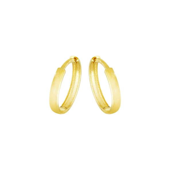 Altın Halka Küpe T068966 ürün görseli 1