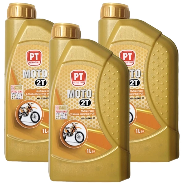 Petro Time 2t 2 Zamanlı Motosiklet Yağı 3 X 1 Litre