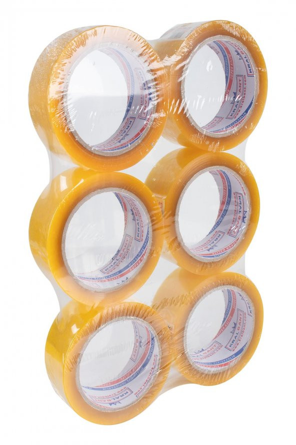 Kalite Güçlü Yapışkanlı Koli Bantı 45x100 mt  1 Ad - 2