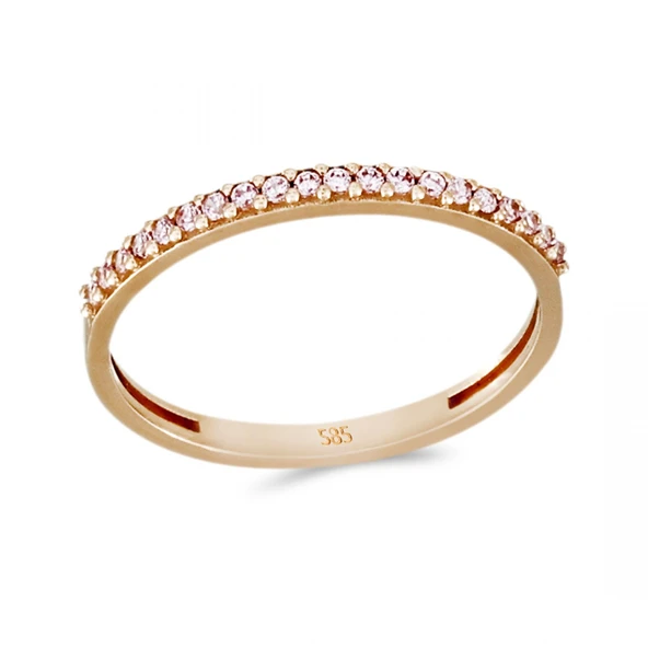 Taşlı Altın Yüzük T066297 ürün görseli 1