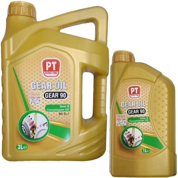 Petro Time 90 Numara Asansör ve Şanzıman Dişli Yağı 3 + 1 Litre