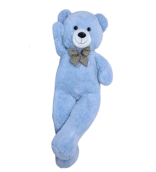 85 cm Papyonlu Sevimli Peluş Şaşkın Ayı - Sevgiliye Özel HEDİYE - 9
