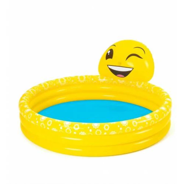Bestway,53081, Emojı Temalı, Su Püstürken Şişme Havuz + 62008 Pompa - 4