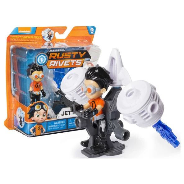Rusty Rivets - Jet Pack, Taşıtlı Füze Yapı Seti - 5