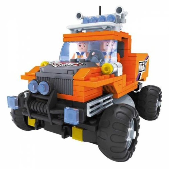Ausini - Asya Brick 25501 City Serisi, Off Road Jeep 254 Parça - 2