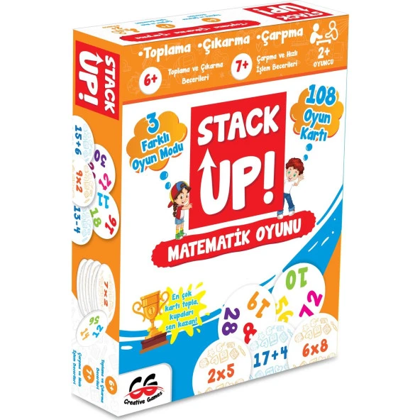 Stack Up! Eğitici Matematik Kutu Oyunu - 3