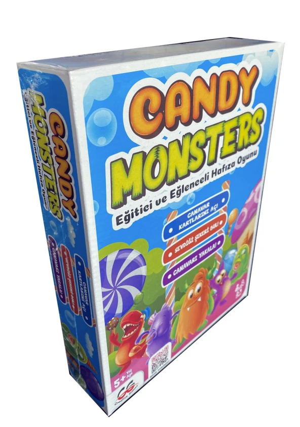 Candy Monsters Eğitici & Eğlenceli Hafıza Oyunu - 4