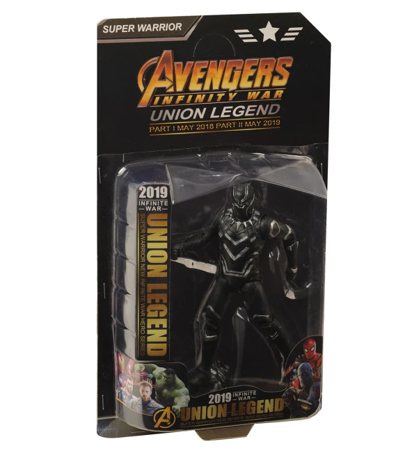 2019 Infiniti War Union Legend, Işıklı Avengers Black Panther 17cm - 5