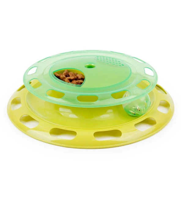 Ödüllü Kedi Mama Kabı - Cat Turntable - Eğlenceli Kedi Oyuncağı - 4