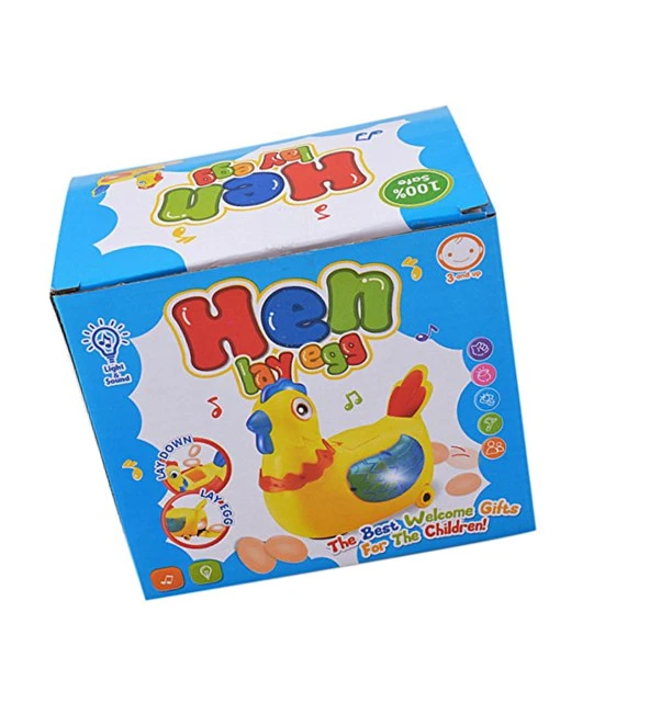 Işıklı-Müzikli Oyuncak,Dans Eden-Yumurtlayan Eğlenceli Tavuk Hen - 2