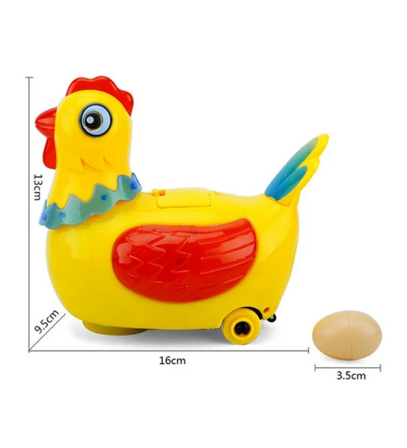 Işıklı-Müzikli Oyuncak,Dans Eden-Yumurtlayan Eğlenceli Tavuk Hen - 9