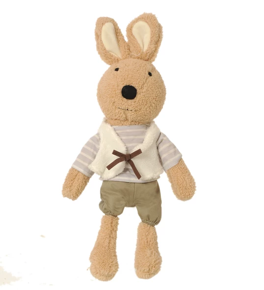 İthal 1. Kalite Peluş Sevimli Tavşan Arkadaşım 45 cm - 11