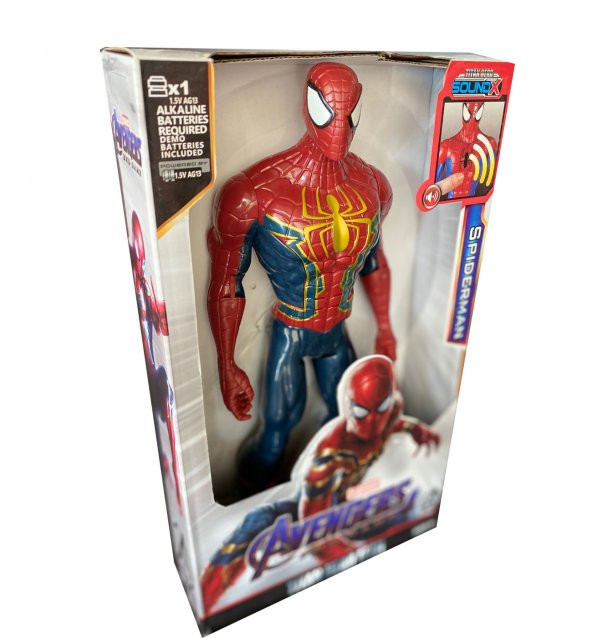 8818 Spiderman Işıklı & Sesli Aksiyon Figür Oyuncak - 3