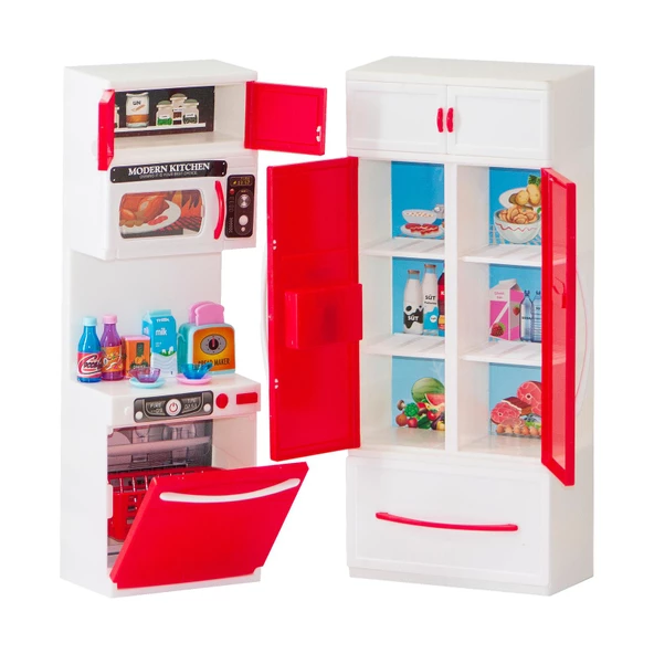 Işıklı & Sesli, 2 Parçalı Oyuncak Mutfak Seti - 8