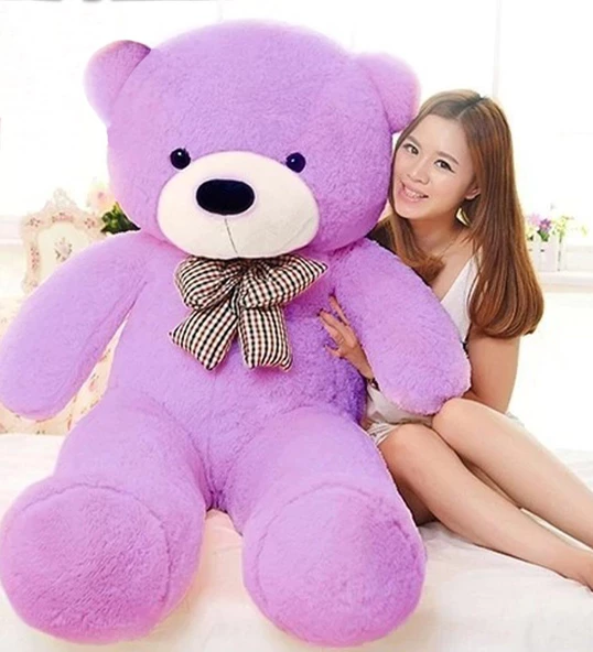 160 cm Papyonlu Peluş Ayı-DEV Boy-Sevgiliye Özel HEDİYE - % 100 YERLİ - 8