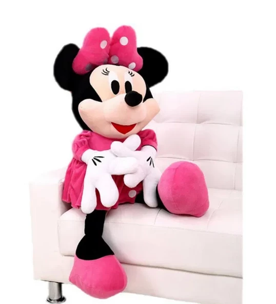 Disney'in En Renkli Sevimli Kahramanı Peluş Minnie Mouse - 70 cm - 2