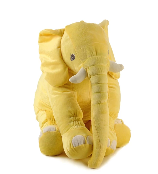 Uyku Arkadaşım Peluş Fil - Büyük Yumuşacık (75 cm)-Sevgiliye HEDİYE - 10